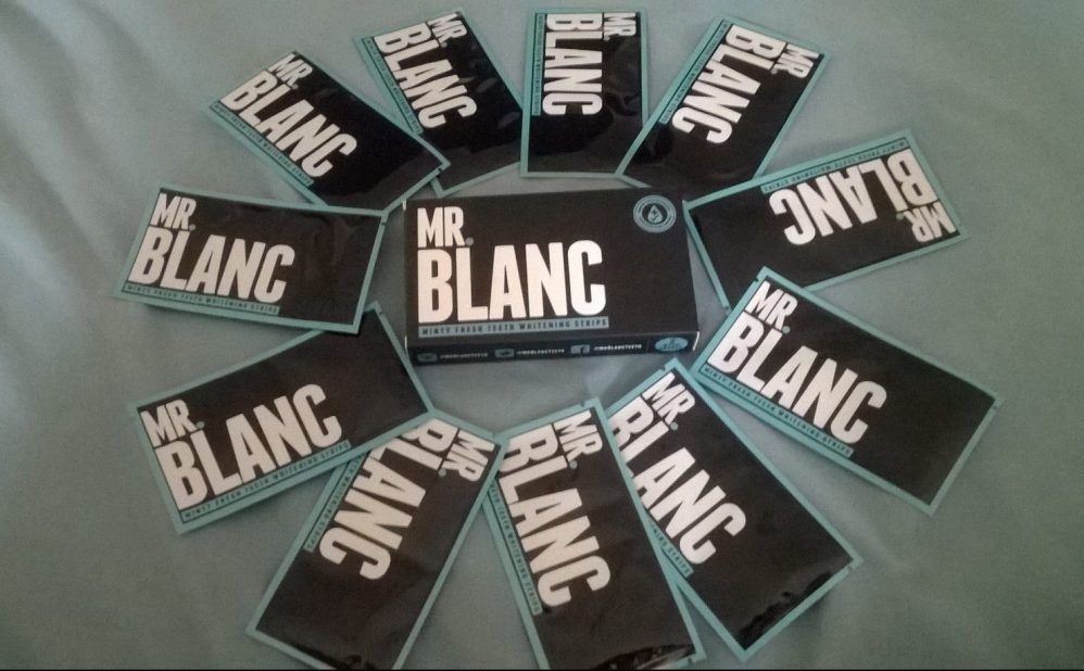 July Must-Haves: Mr Blanc Teeth Whitening Strips by Fashion Du Jour LDN